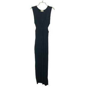 Enough About Me... Black Maxi Sleeveless Dress Size XS/S